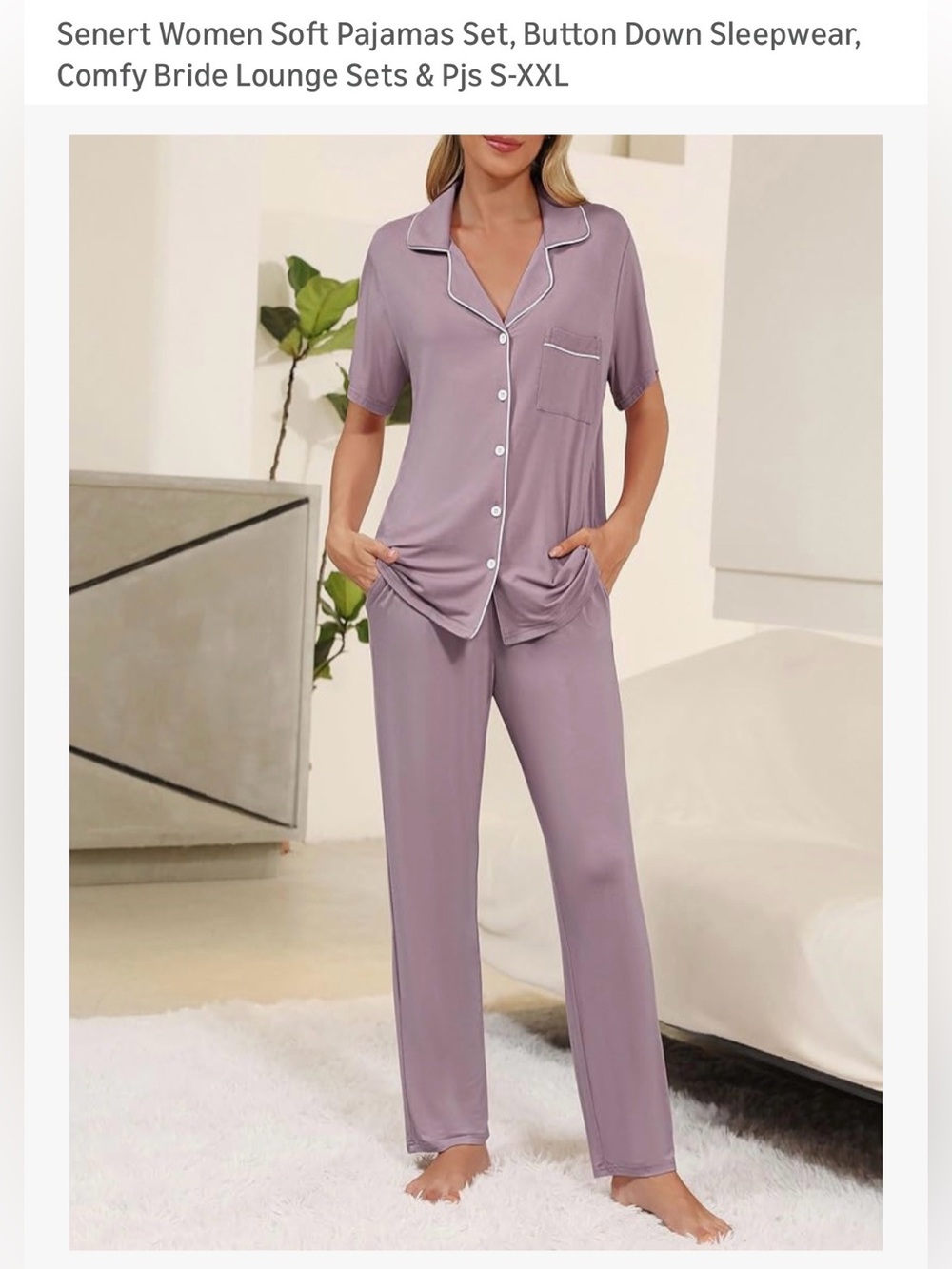 Long sleeve/pants pajama set NWT